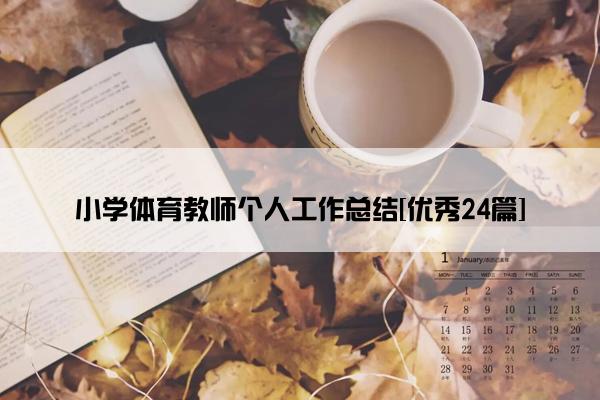 小学体育教师个人工作总结[优秀24篇]