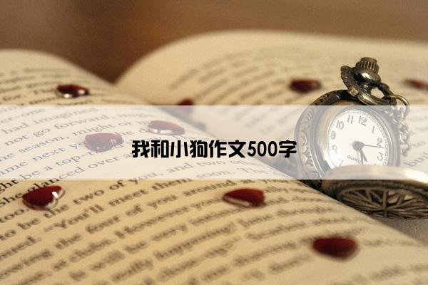 我和小狗作文500字