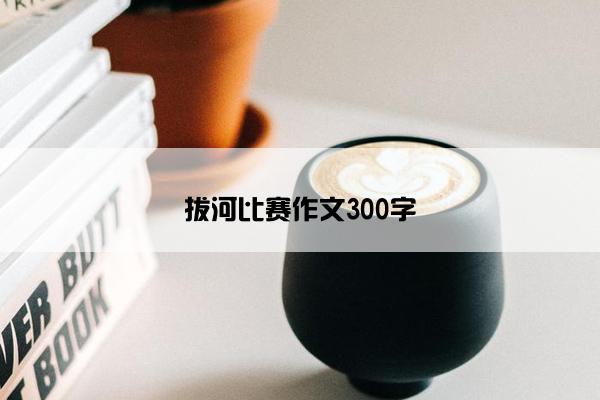 拔河比赛作文300字