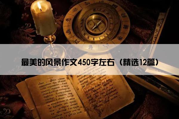 最美的风景作文450字左右（精选12篇）