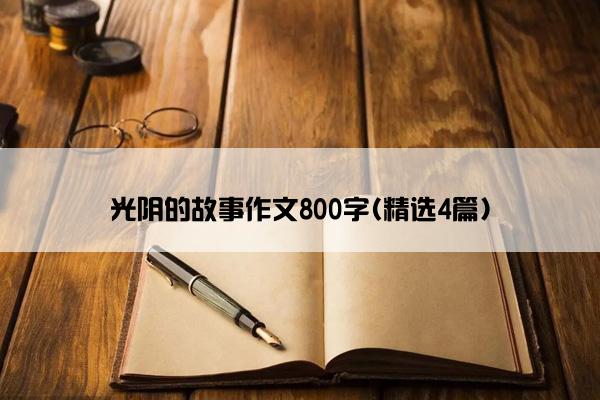 光阴的故事作文800字(精选4篇)