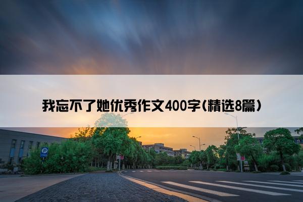 我忘不了她优秀作文400字(精选8篇)