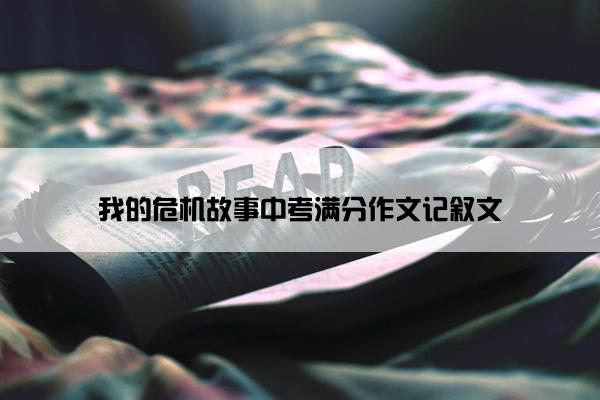 我的危机故事中考满分作文记叙文