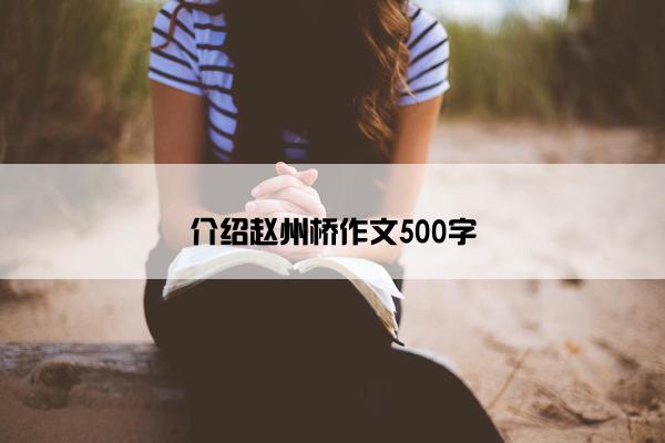 介绍赵州桥作文500字